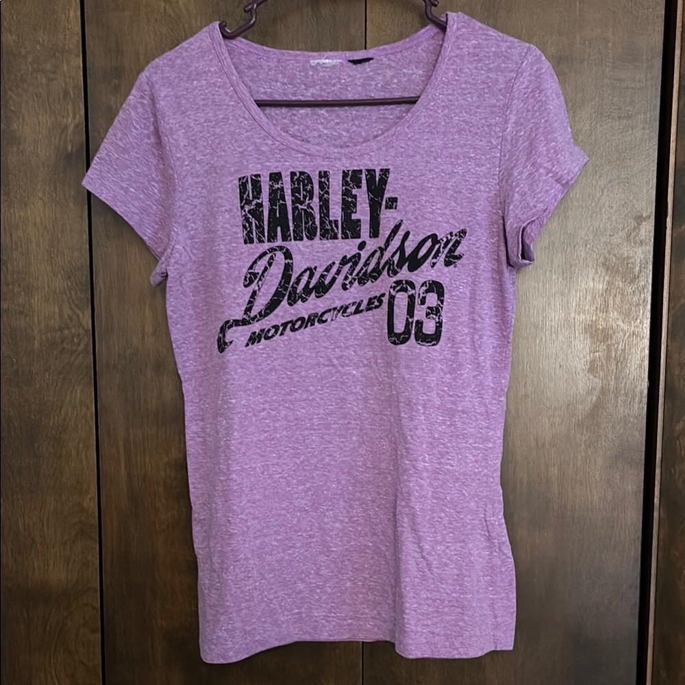Harley-Davidson Purple Short Sleeve Tee
